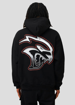 Obsidian Black Dodge Hellcat Hoodie
