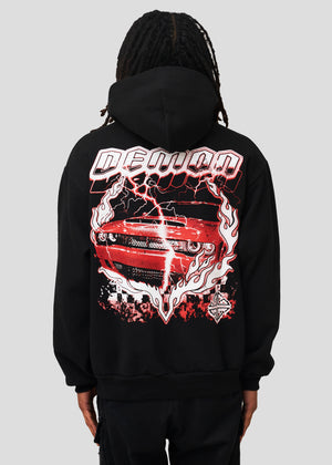 Obsidian Black Dodge Demon Hoodie