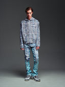Frosted Paisley Denim