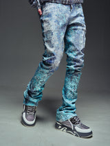 Frosted Paisley Denim