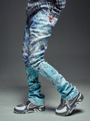 Frosted Paisley Denim