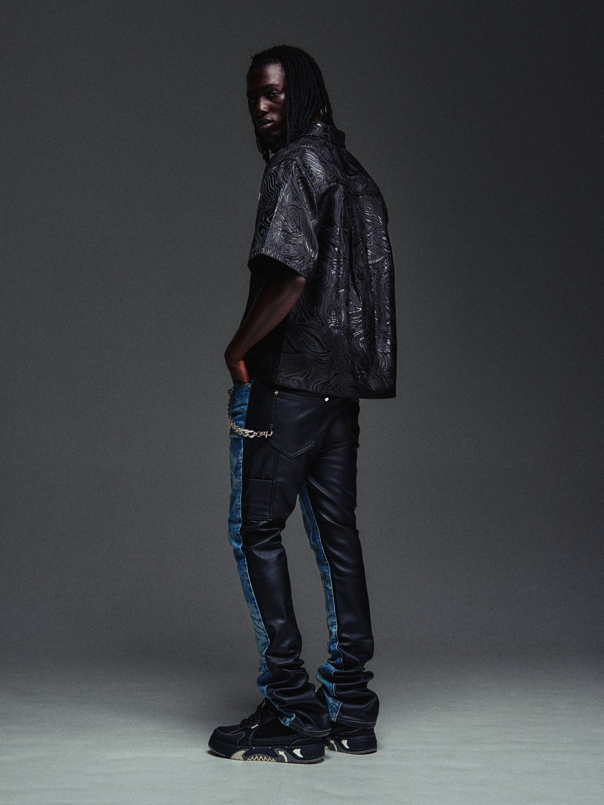 Liquid Black Shirt