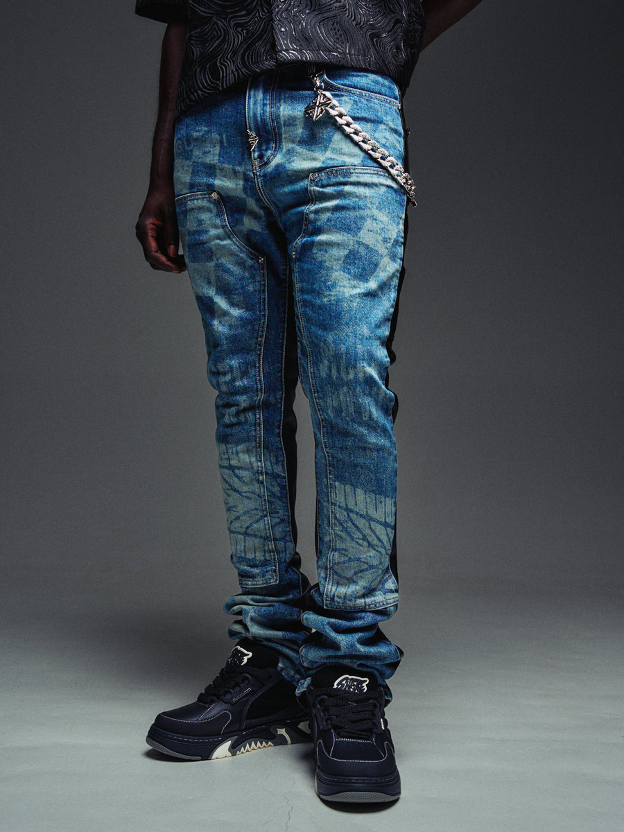 Vintage Blue Racer Denim