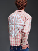French Rose Plaid Shirt