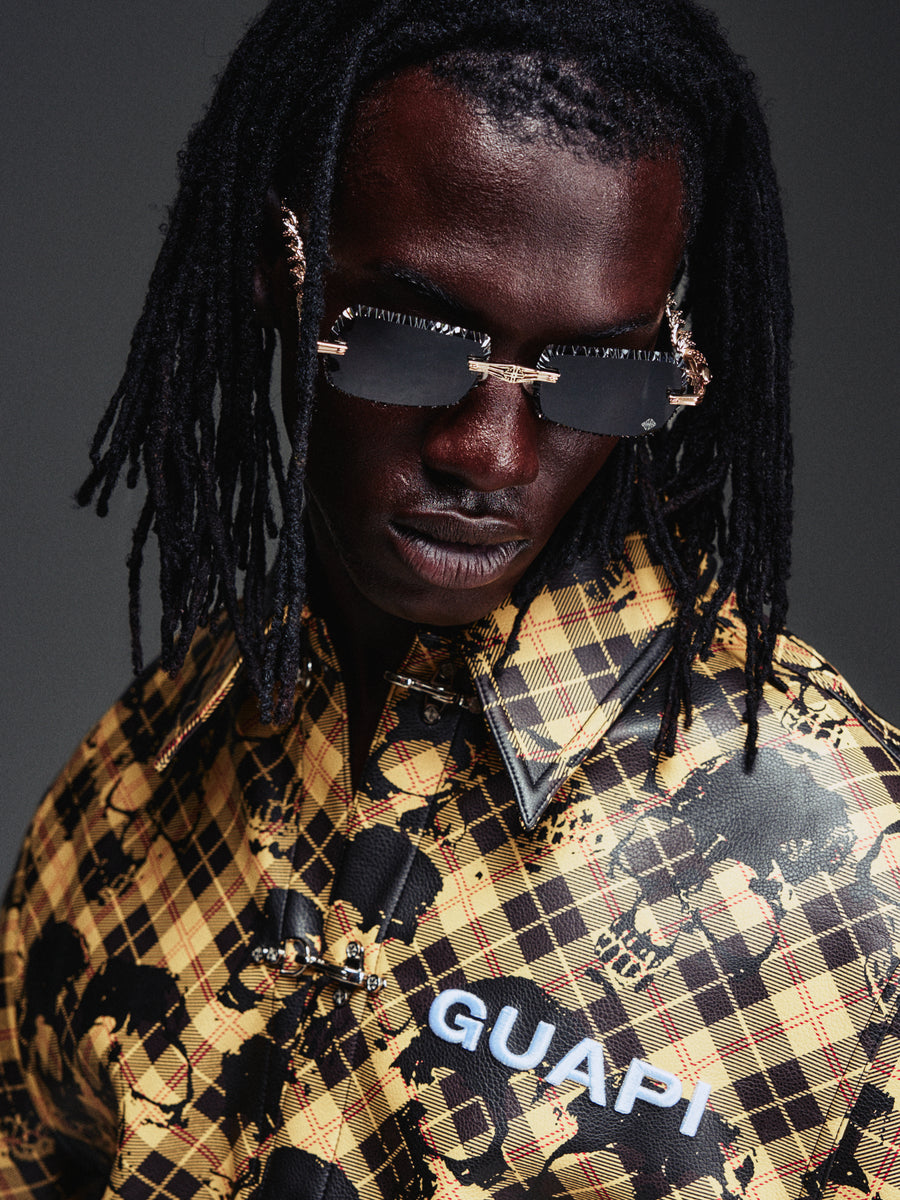 Obsidian Black Serpent  Glasses