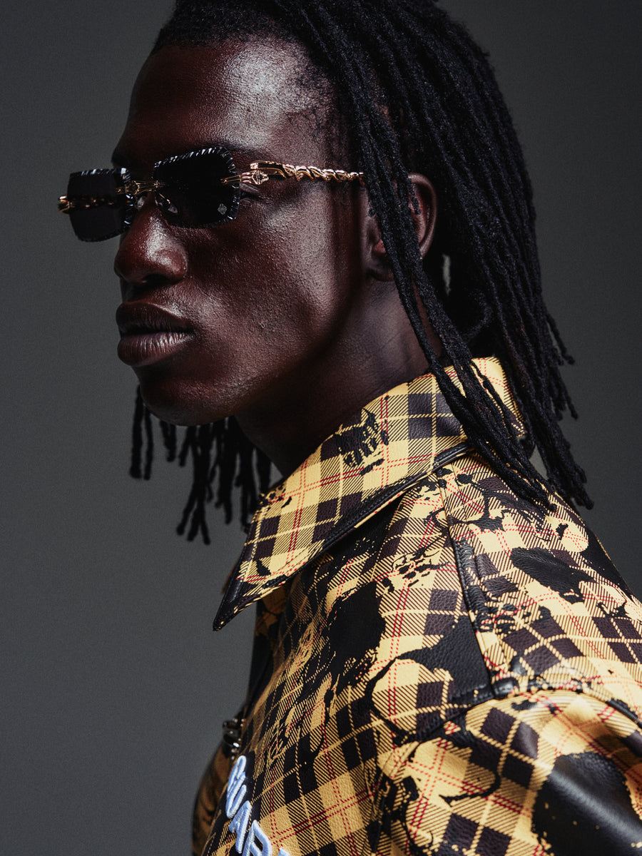 Obsidian Black Serpent  Glasses