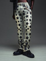 Vintage Blue Stars Denim V2
