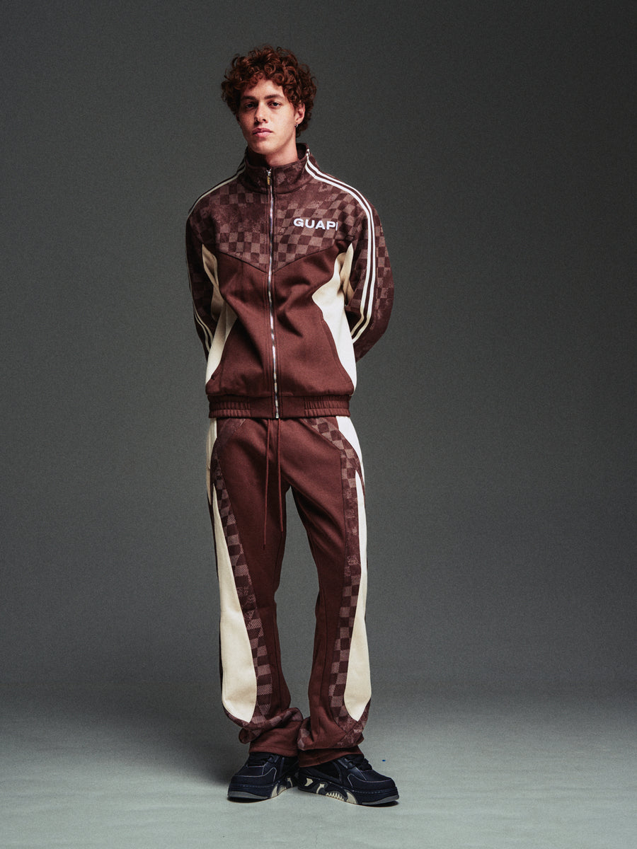 Oak Brown Grand Prix Track Jacket
