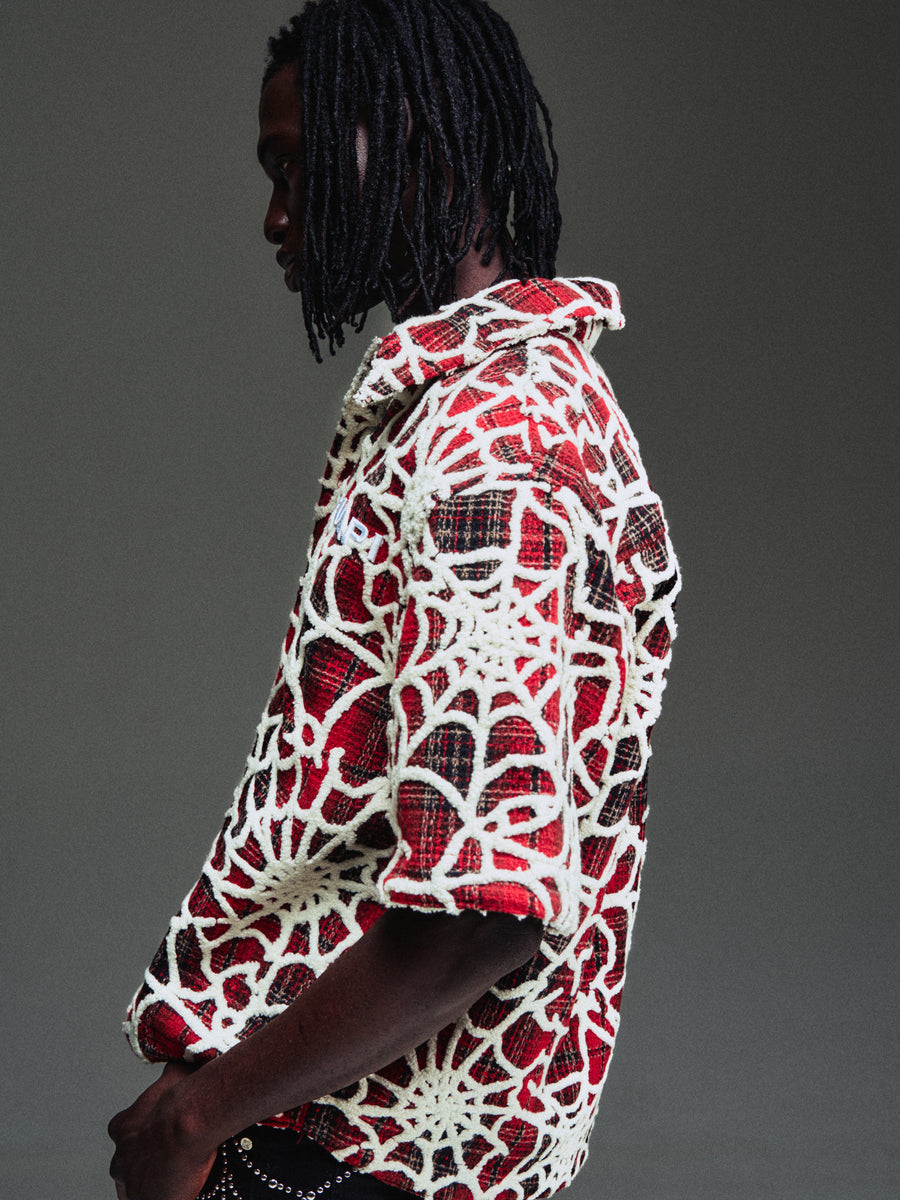 Blood Red Widow Web Shirt