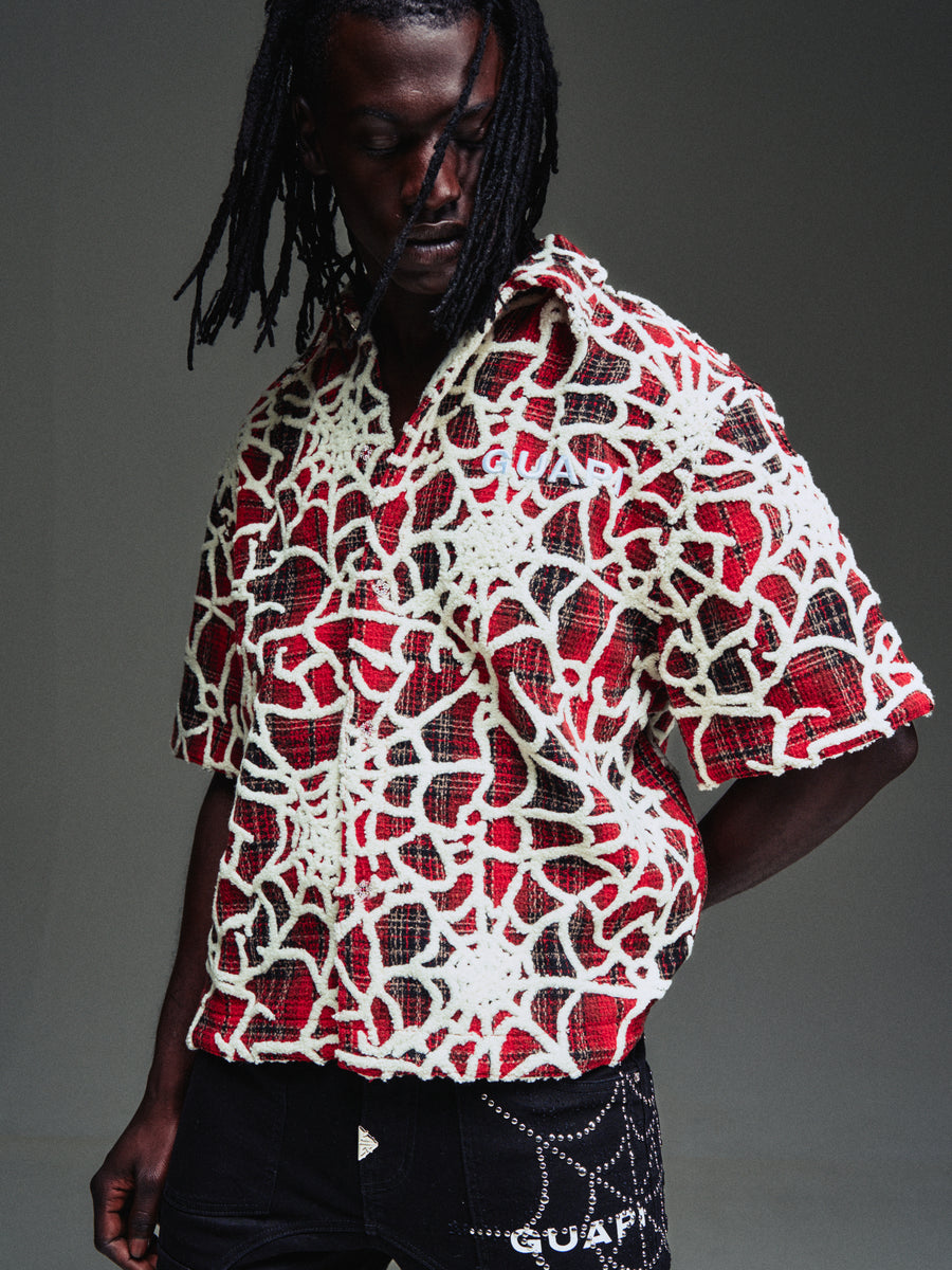 Blood Red Widow Web Shirt