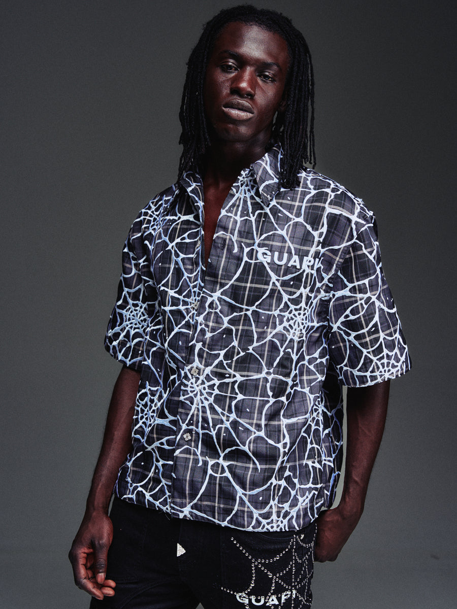 Shadow Web Plaid Shirt