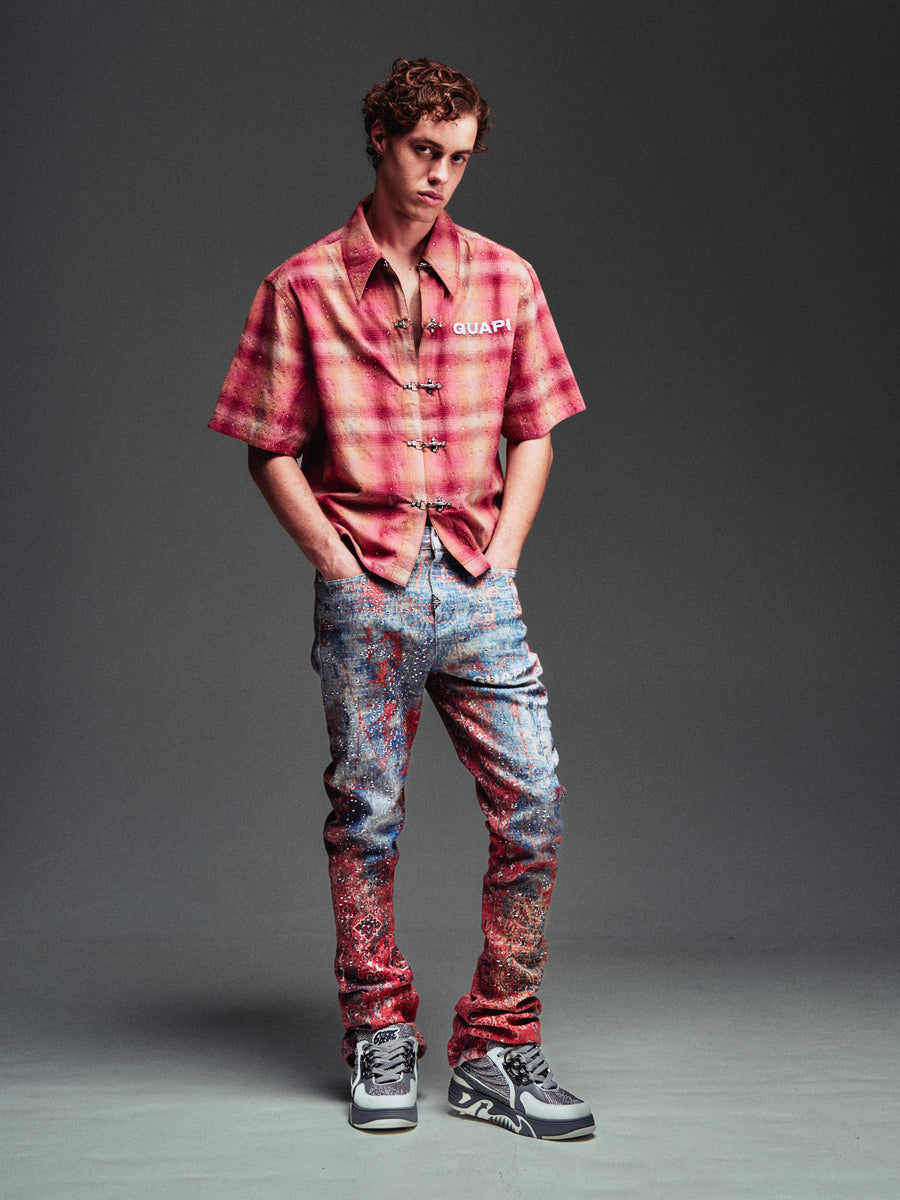 Red Dust Bandana Denim