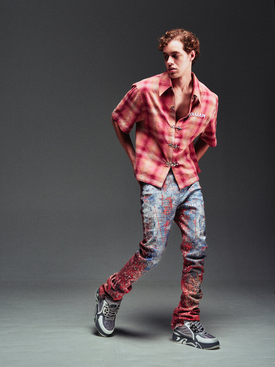 Red Dust Bandana Denim