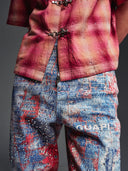 Red Dust Bandana Denim
