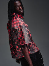 Vintage Inferno Leather Shirt