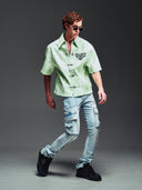 Mint Glock 17 Leather Shirt