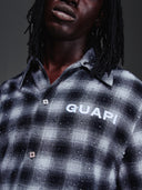 Obsidian Black Plaid Shirt