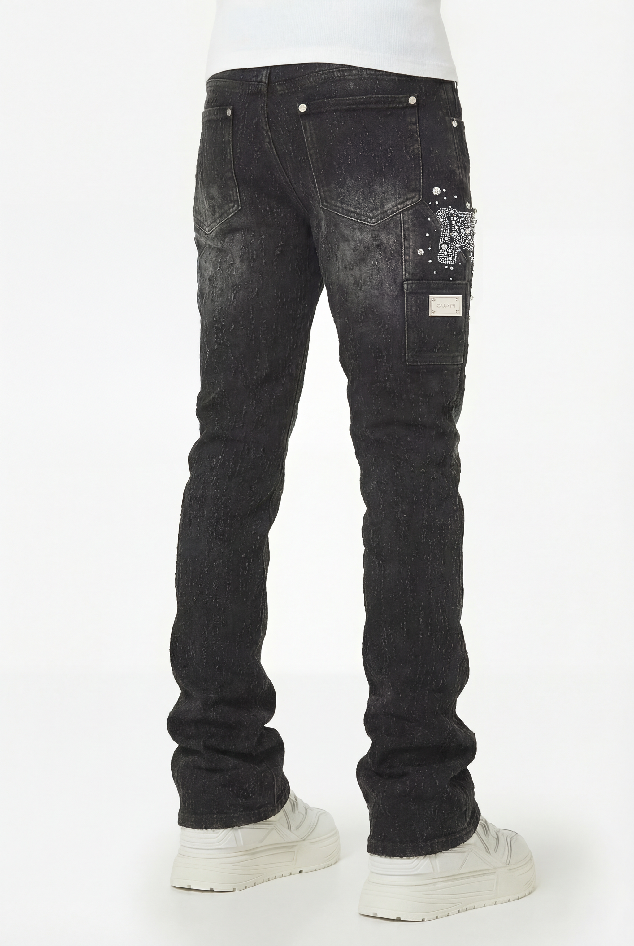 Obsidian Black Uzi Denim