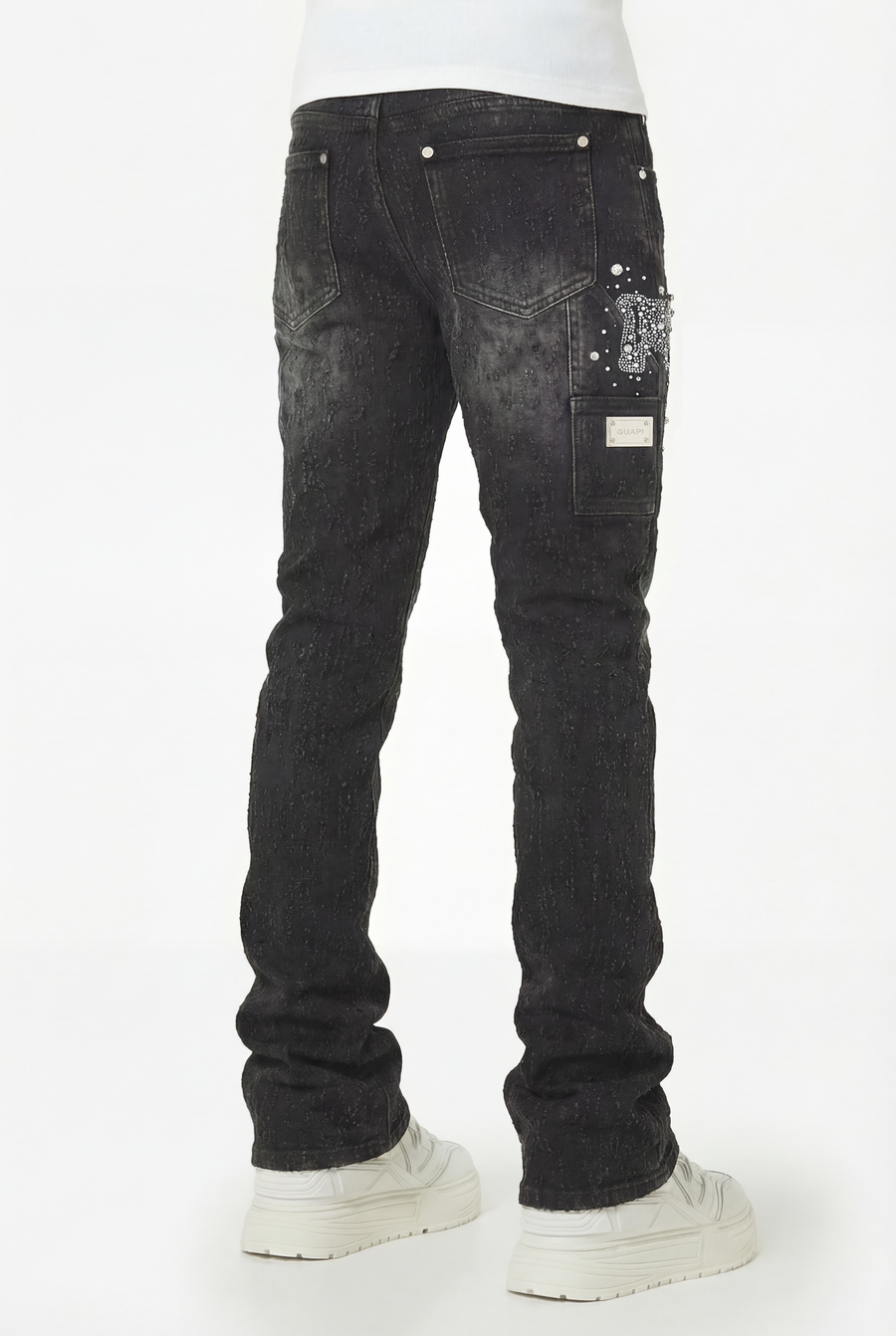 Obsidian Black Uzi Denim