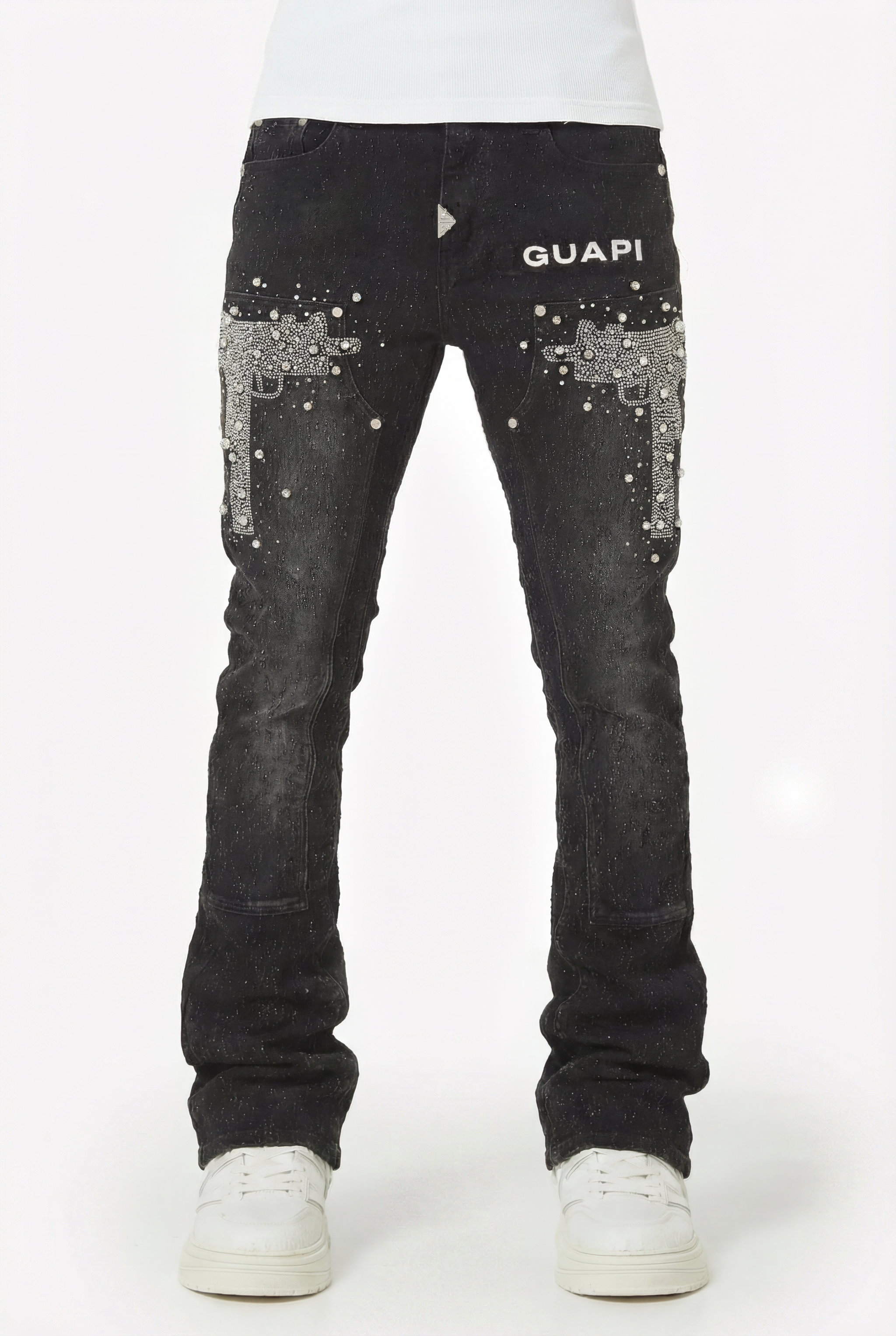 Obsidian Black Uzi Denim