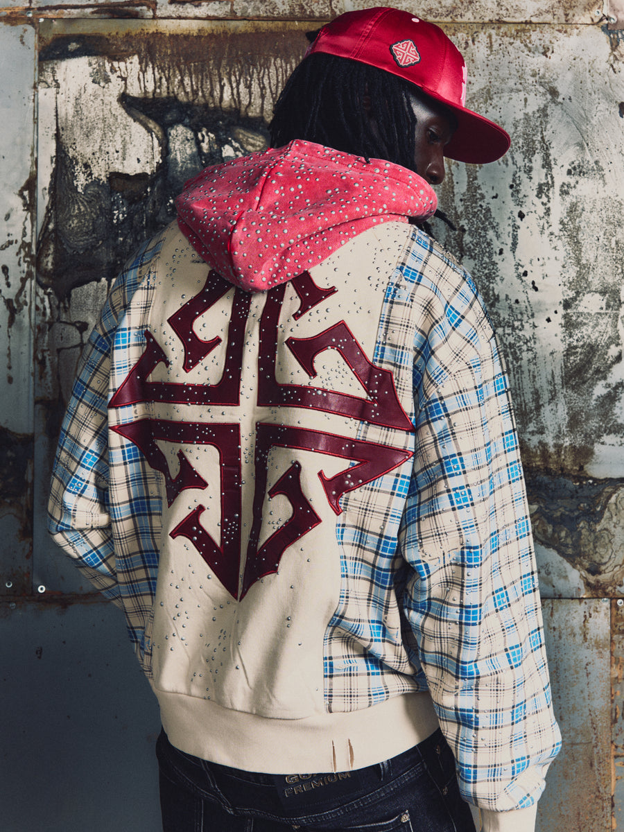 Panther Plaid Hoodie