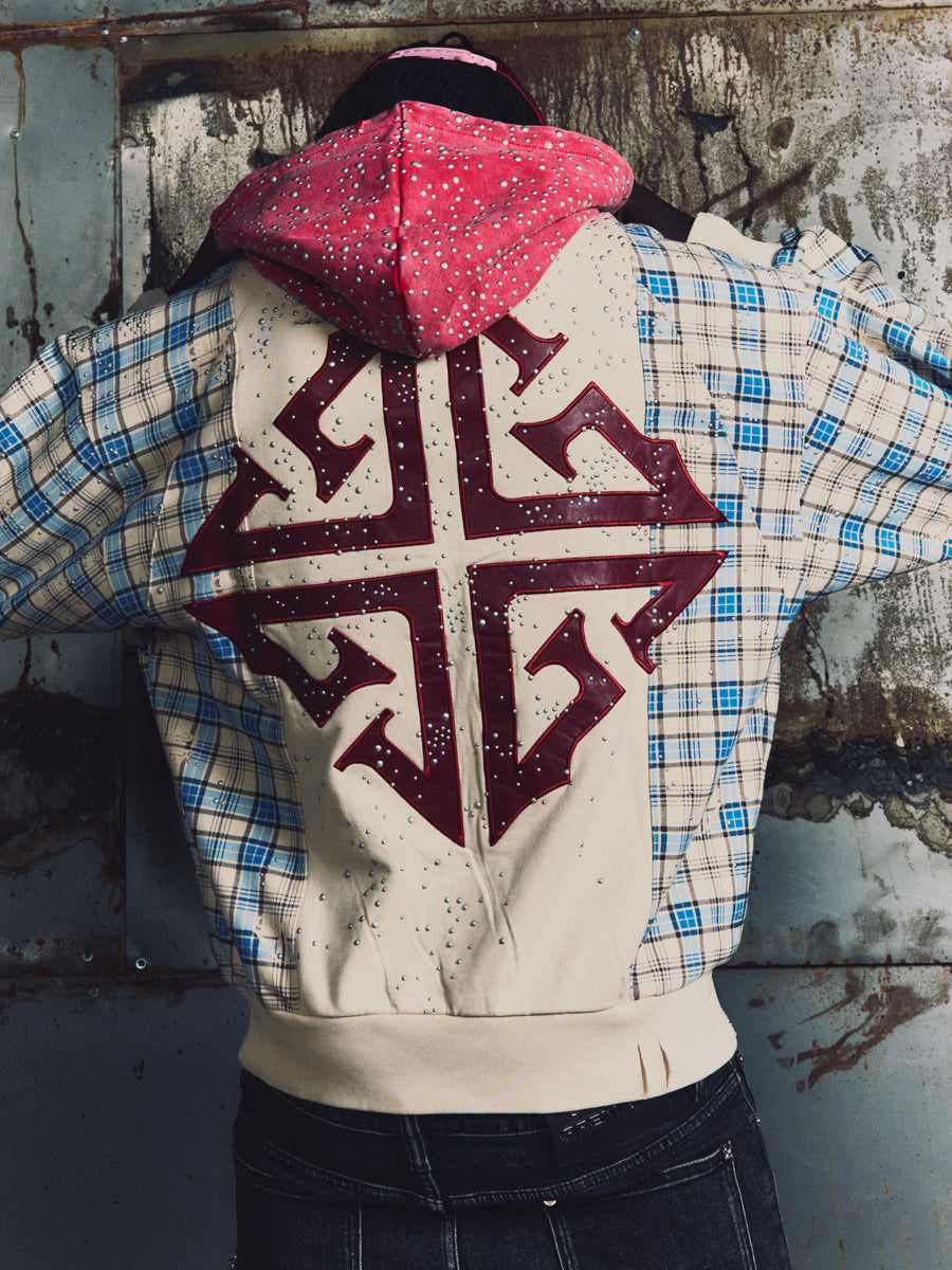 Panther Plaid Hoodie