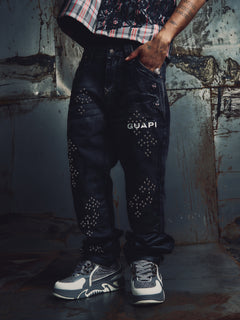 Black Iron Crest Denim