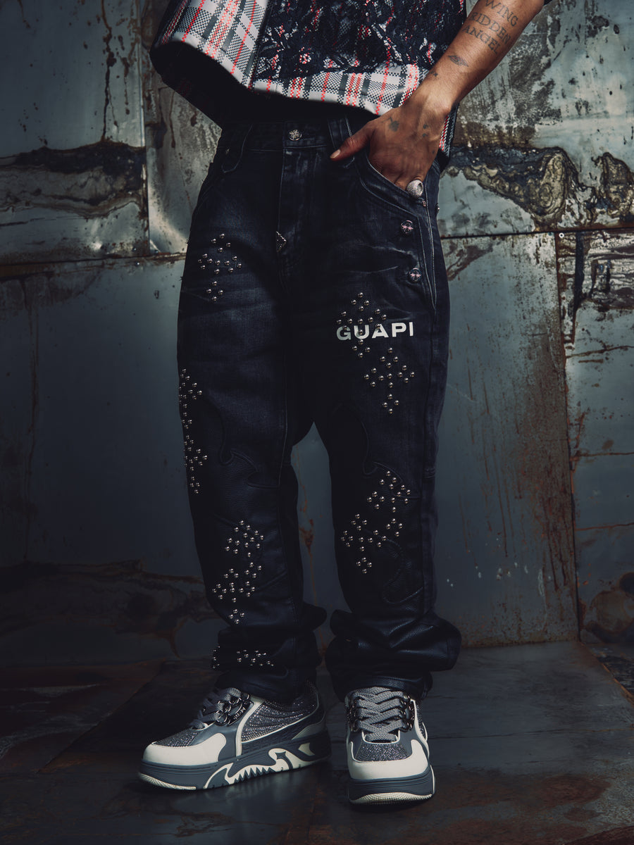 Black Iron Crest Denim