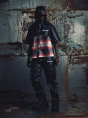 Obsidian Plaid Aviation Shirt