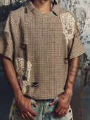 Houndstooth Skull Shirt