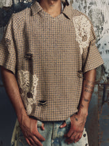 Houndstooth Skull Shirt