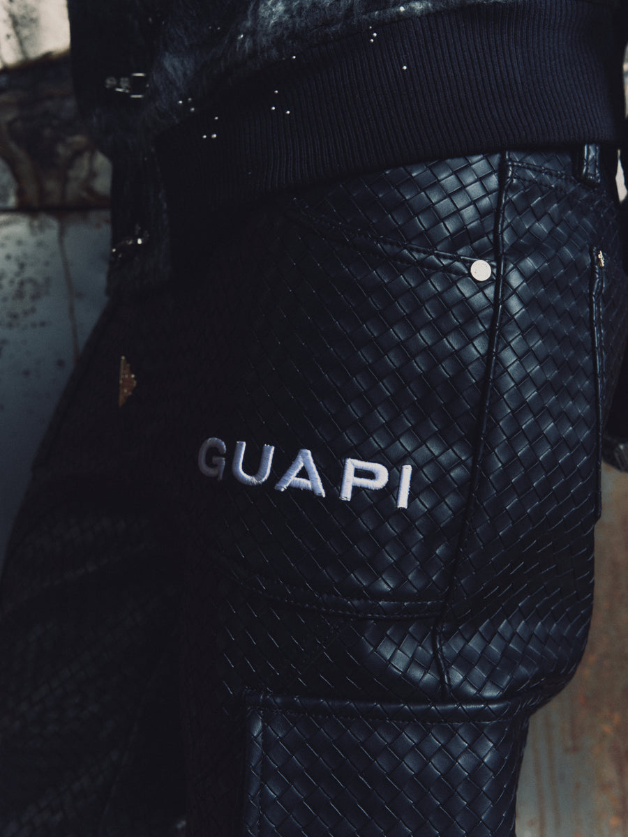 Obsidian Woven Cargo Pant