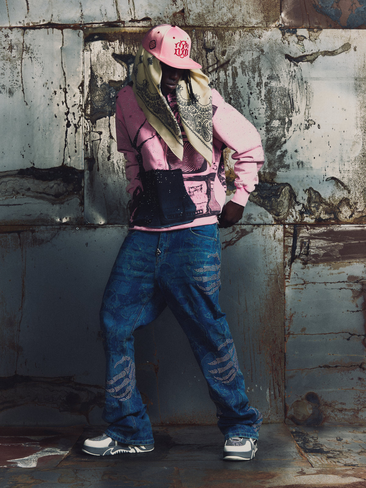 Hell Dragger Laser Denim Pant