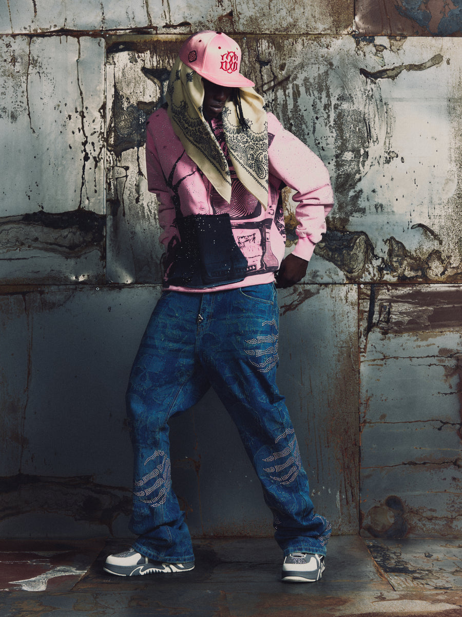 Hell Dragger Laser Denim Pant