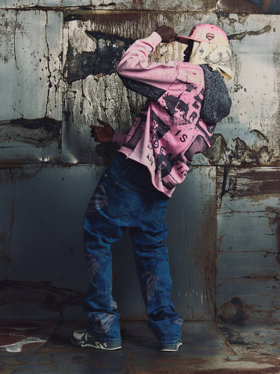 Hell Dragger Laser Denim Pant