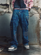 Hell Dragger Laser Denim Pant