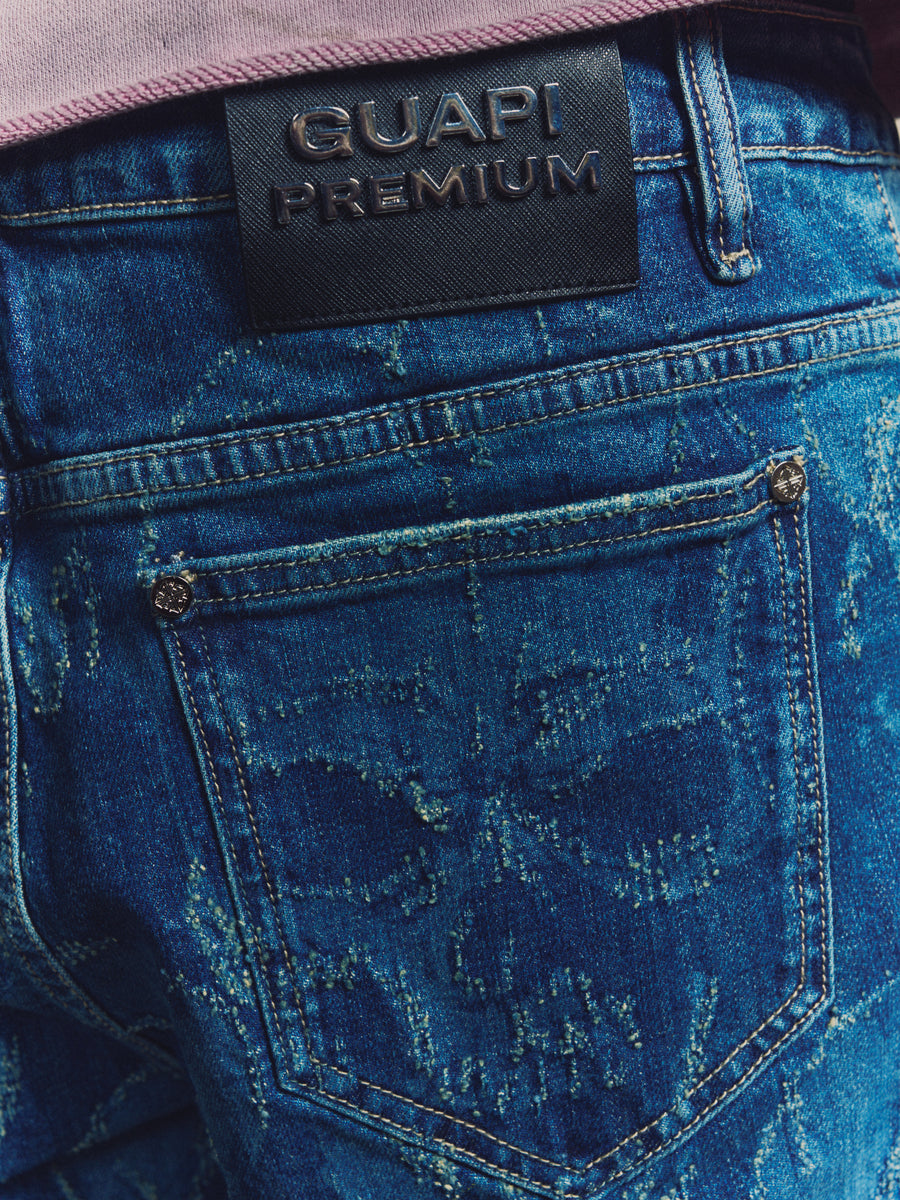 Hell Dragger Laser Denim Pant