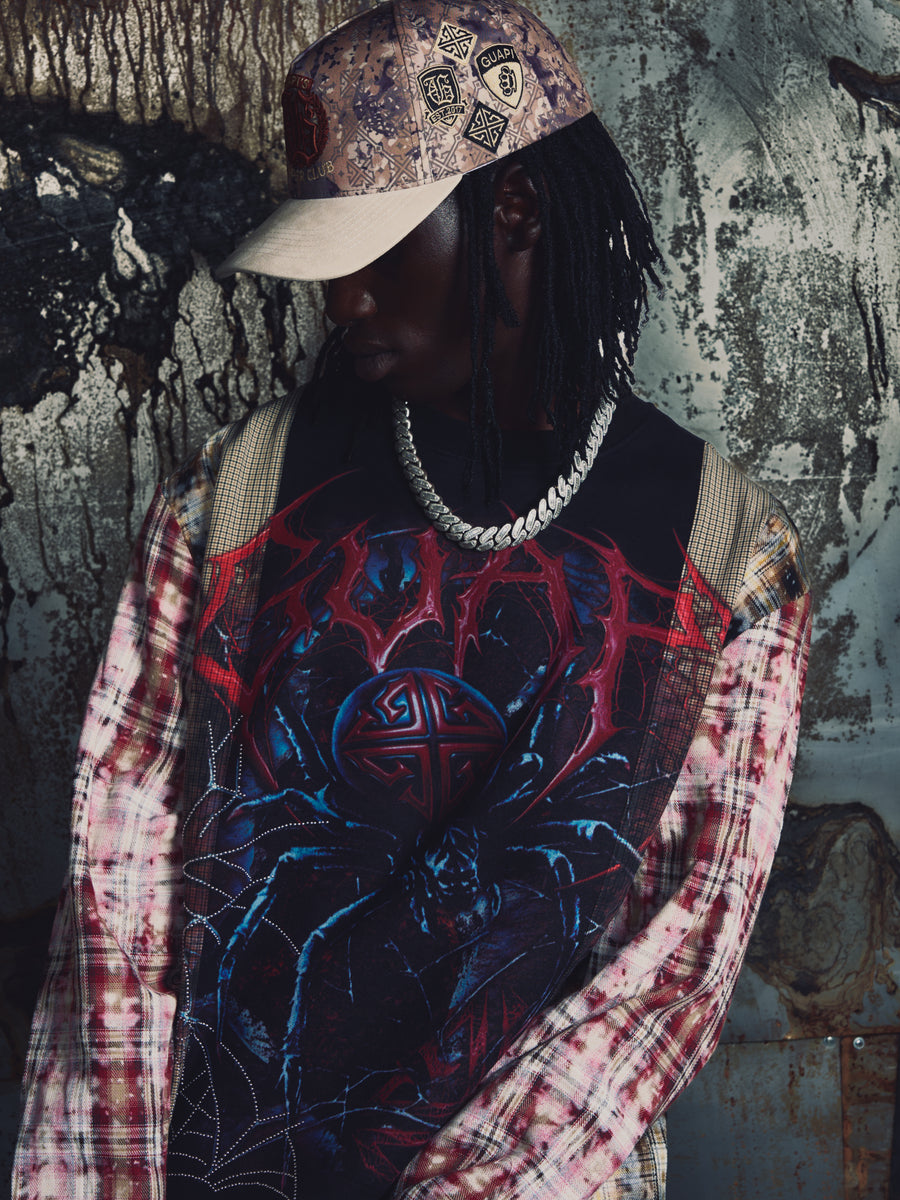 Widow Web Layered Tee