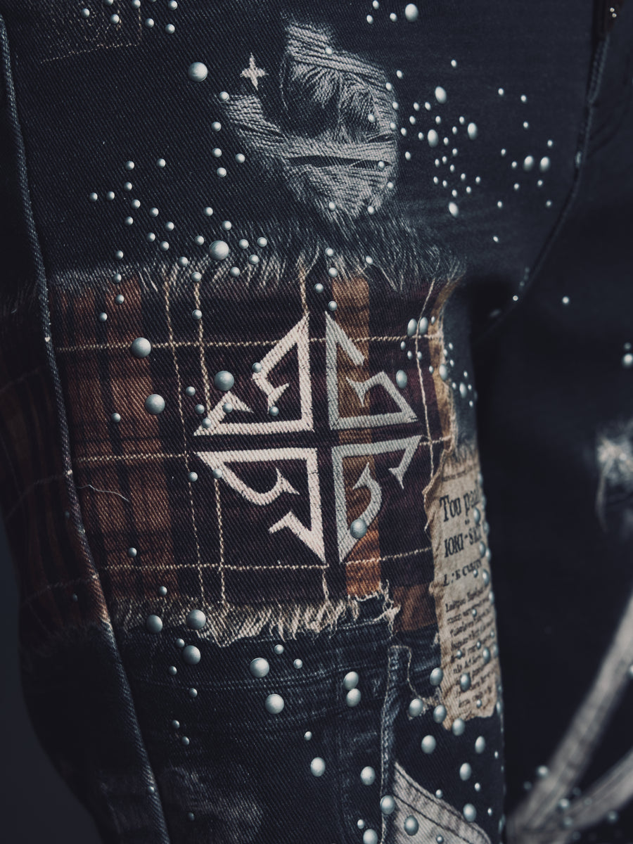 Vintage Black Chronicle Denim