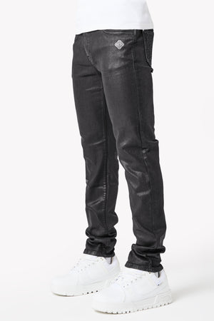 Obsidian Back Waxed Basic Denim