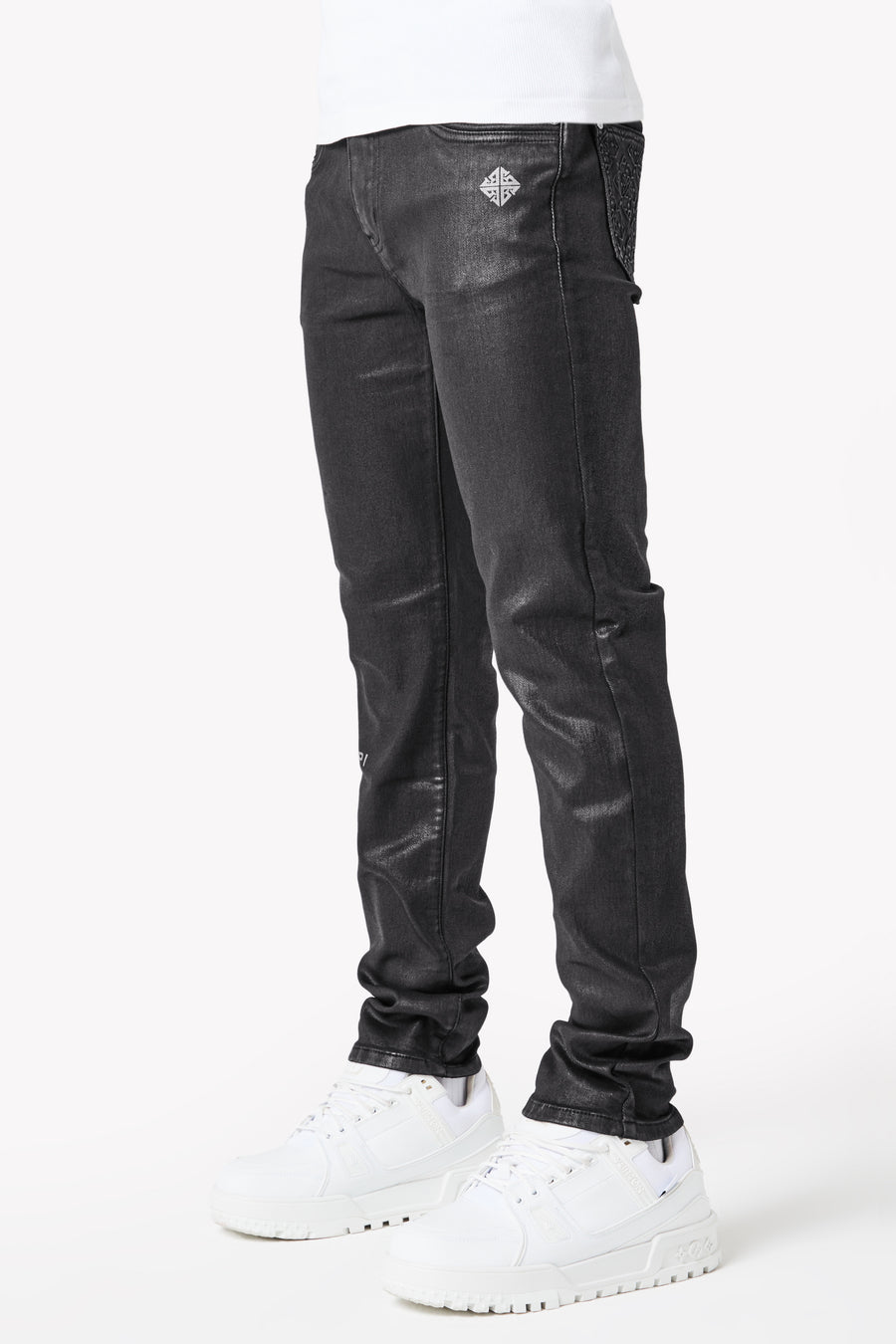 Obsidian Back Waxed Basic Denim