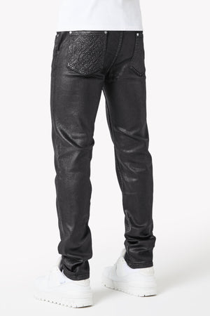 Obsidian Back Waxed Basic Denim