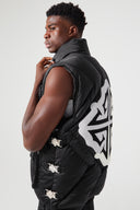 Obsidian Black Puffer Vest