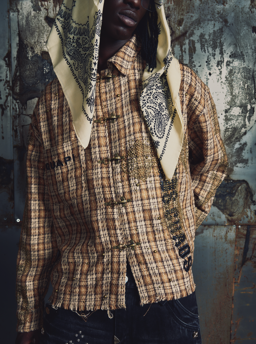 Rust Baron Plaid Shirt