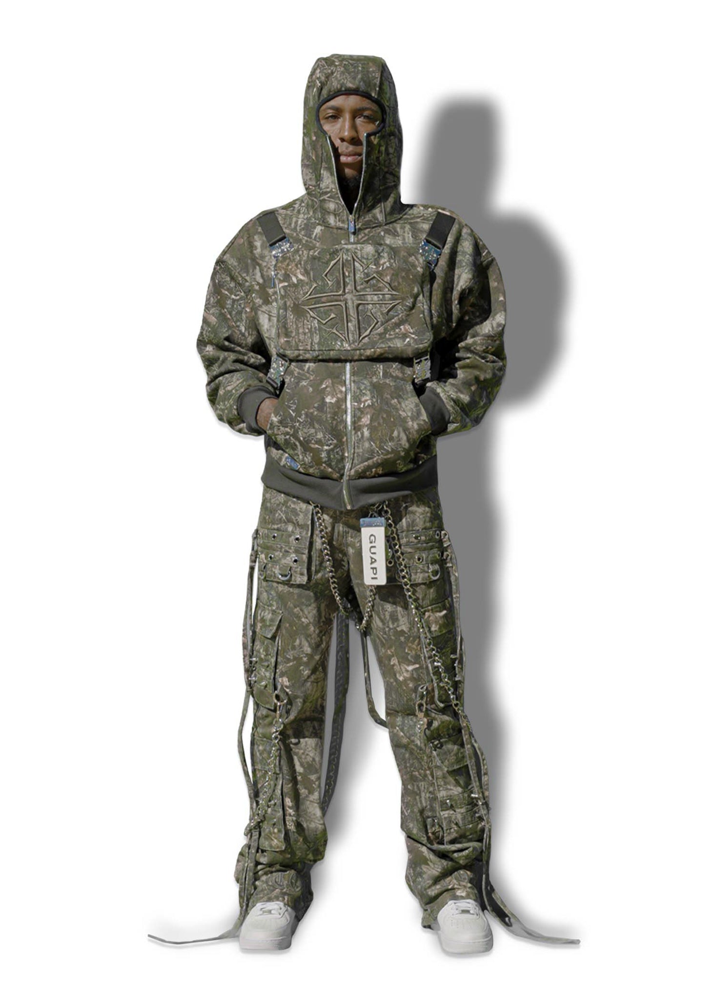NBA Youngboy Camo Hoodie Guapi Clothing