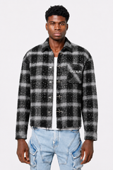 Obsidian Black Flannel