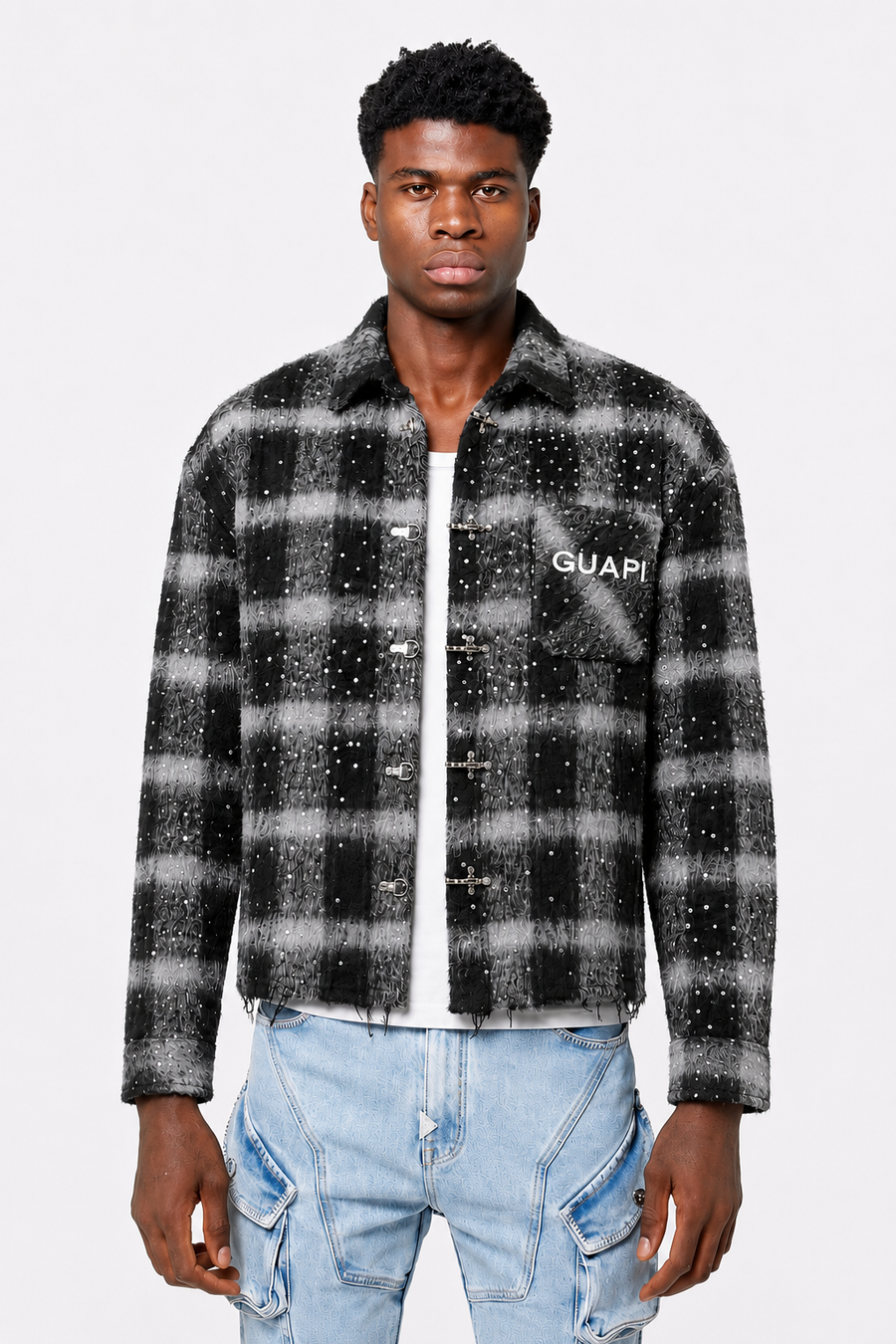 Obsidian Black Flannel