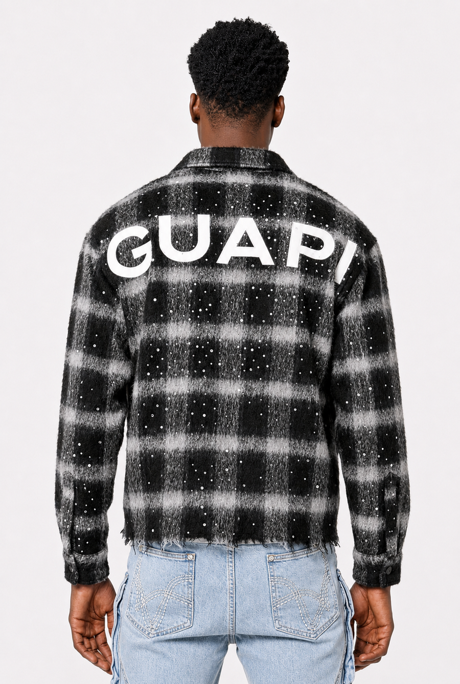 Obsidian Black Flannel