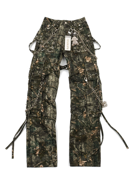 NBAヤングボーイカモフラージュカーゴ - Guapi Clothing