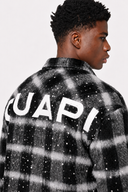 Obsidian Black Flannel